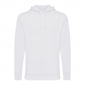 Iqoniq Jasper recycled katoen hoodie-Wit