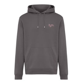 IQONIQ Joshua unisex hoodie - 340 g/m² - biologisch en gerecycled katoen