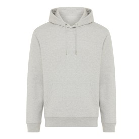 IQONIQ Joshua hoodie van gerecycled katoen-Light heather grey