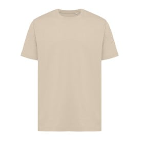 Iqoniq Kakadu relaxed gerecycled katoen t-shirt-Desert