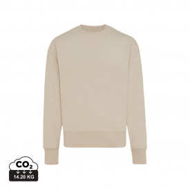 Iqoniq Kruger gerecycled katoen relaxed sweater-Desert