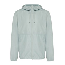 Iqoniq Logan gerecycled polyester lichtgewicht jas-Iceberg green