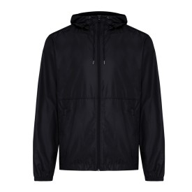 Iqoniq Logan gerecycled polyester lichtgewicht jas-Zwart