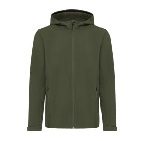 Iqoniq Makalu gerecycled polyester softshell jas-Khaki