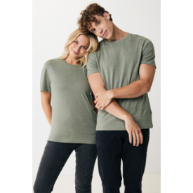 Iqoniq Manuel t-shirt - unisex - gerecycled katoen - 180 g/m2 - regular fit - ongeverfd