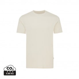 Iqoniq Manuel gerecycled katoen t-shirt ongeverfd-Natural raw