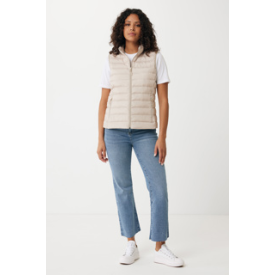 Iqonic Meru bodywarmer - dames - rPET polyester - 70 g/m2 - waterafstotend