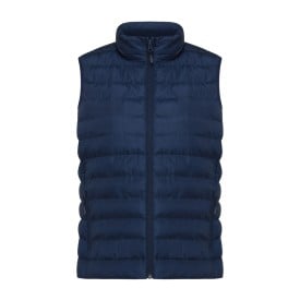 Iqoniq Meru dames gerecycled polyester bodywarmer-Donkerblauw