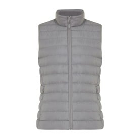 Iqoniq Meru dames gerecycled polyester bodywarmer-Zilvergrijs