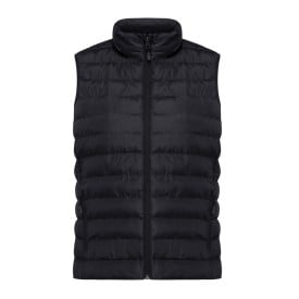 Iqoniq Meru dames gerecycled polyester bodywarmer-Zwart