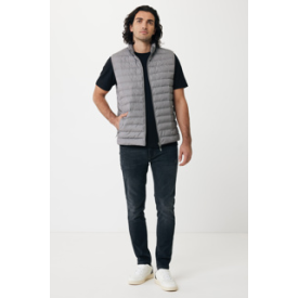 Iqonic Meru bodywarmer - heren - rPET polyester - 70 g/m2 - waterafstotend