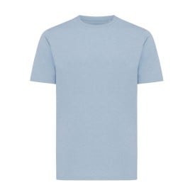 Iqoniq Sierra lichtgewicht gerecycled katoen t-shirt-Light heather blue