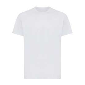 Iqoniq Tikal gerecycled polyester sneldrogend sport t-shirt-Lichtgrijs