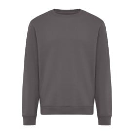 IQONIQ Torla crew neck van gerecycled katoen-Antraciet