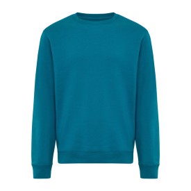 IQONIQ Torla crew neck van gerecycled katoen-Dark teal