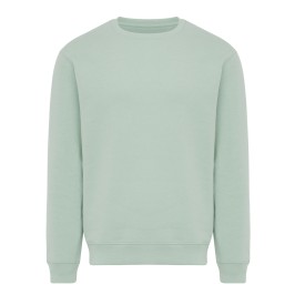IQONIQ Torla crew neck van gerecycled katoen-Iceberg green