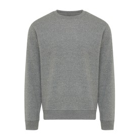 IQONIQ Torla crew neck van gerecycled katoen-Light heather anthracite