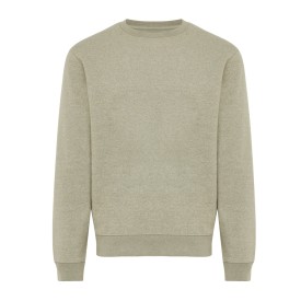 IQONIQ Torla crew neck van gerecycled katoen-Light heather green