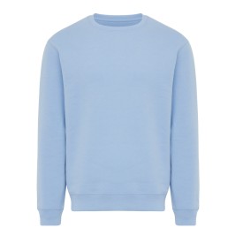 IQONIQ Torla crew neck van gerecycled katoen-Sky blue