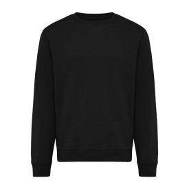 IQONIQ Torla crew neck van gerecycled katoen-Zwart