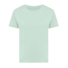 Iqoniq Yala dames lichtgewicht gerecycled katoen t-shirt-Crushed mint