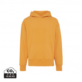 Iqoniq Yoho gerecycled katoen relaxed hoodie-Sundial oranje