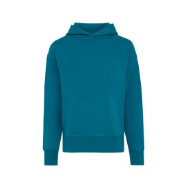 Iqoniq Yoho hoodie - unisex - gerecycled katoen - 340 g/m²-Dark teal