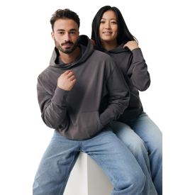 Iqoniq Yoho hoodie - unisex - gerecycled katoen - 340 g/m²