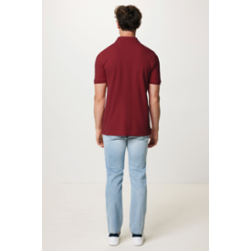 Iqoniq Yesemite polo - unisex - gerecycled katoen - 220 g/m2
