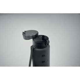 Isforden mark sportwaterfles RPET 1L-Zwart