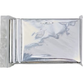 Isolatie deken 130x120 cm - aluminium - in polybag