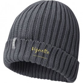Ives biologische beanie-Storm grey