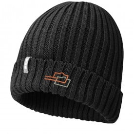 Ives beanie - biologisch katoen - met omslag