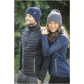 Ives beanie - biologisch katoen - met omslag