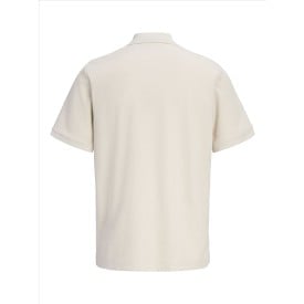 JACK&JONES August Zip Polo - heren/unisex - gerecycled polyester/katoen/elastaan - 200 g/m²