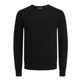 JACK&JONES Emilio Knit Crew Neck-Zwart