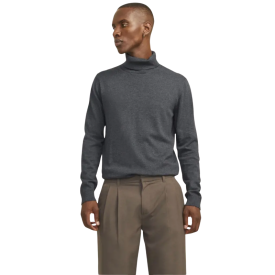 JACK&JONES Knit Roll Neck coltrui - heren/unisex - biologisch katoen - colkraag