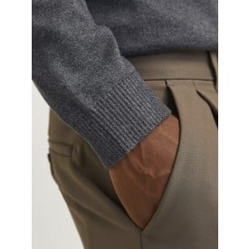 JACK&JONES Knit Roll Neck coltrui - heren/unisex - biologisch katoen - colkraag