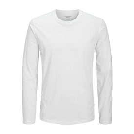 JACK&JONES Organic Essential Tee R-neck longsleeve - heren/unisex - biologisch katoen - 160 g/m²