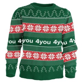 Jacquard knitted sweater-Custom