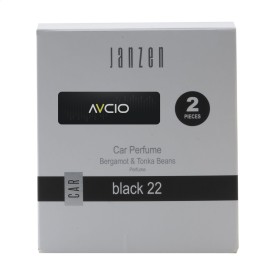 Janzen Car Perfume autoparfum - black 22 - 2 stuks in geschenkdoos