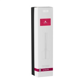 Janzen geurstokjes Fuchsia 200ml - glas/hout - in geschenkdoos