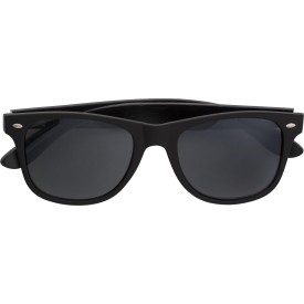 Jaxon zonnebril - ABS met bamboe pootjes - UV400 - in polyester hoes