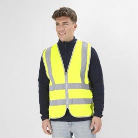 Jestol veiligheidsvest - polyester - ritsssluiting