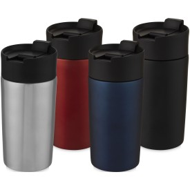 Jetta thermosbeker 330 ml - RVS - makkelijke deksel