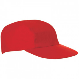 Jockey Cap-Rood, #de2127-1 kleur