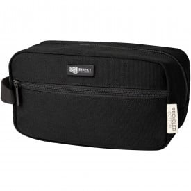 Joey GRS gerecycled canvas reisetui voor accessoires 3,5 l-Zwart