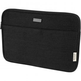 Joey 14 inch GRS laptophoes 2L - gerecycled canvas - open voorvak klittenbandsluiting