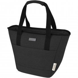 Joey GRS recycled canvas 9 can lunch cooler 6L-Zwart