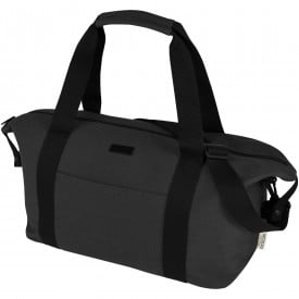 Joey GRS recycled canvas sports duffel 25L-Zwart